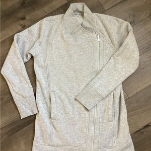 Lululemon Heathered Vapor Back to it wrap jacket most likely a size 8